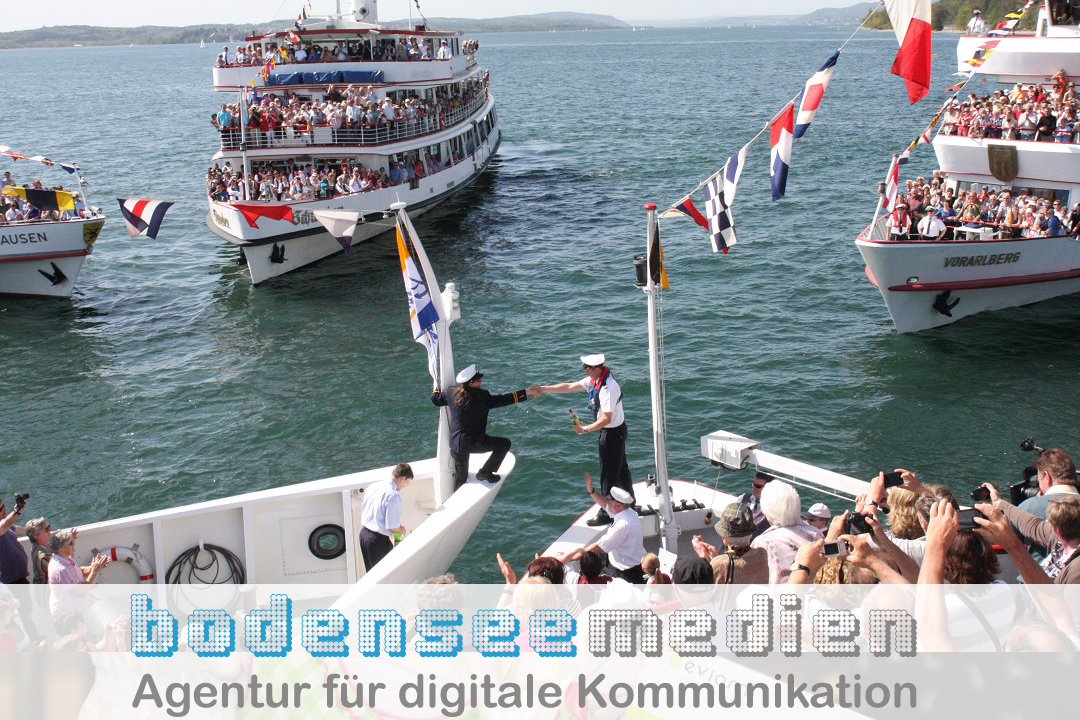 Frohe Ostern wünscht BODENSEE MEDIEN - Bild: Flottensternfahrt